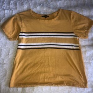 Yellow Striped Tshirt